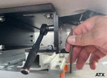 Load image into Gallery viewer, SEAT RISERS - DRIVERS SEAT - ADJUSTABLE FROM 3 3/8" TO 4 7/8" | ATX