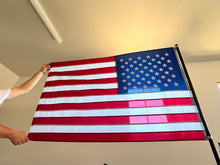 Load image into Gallery viewer, CARBON FIBER  FLAG POLE |  with a 3x5 American flag
