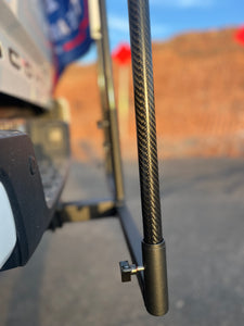 3 PLACE  2'' TRAILER RECIEVER HITCH FLAG MOUNT