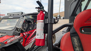 Fire Extinguisher Whip Flag Mount Combo | Side-by-Side